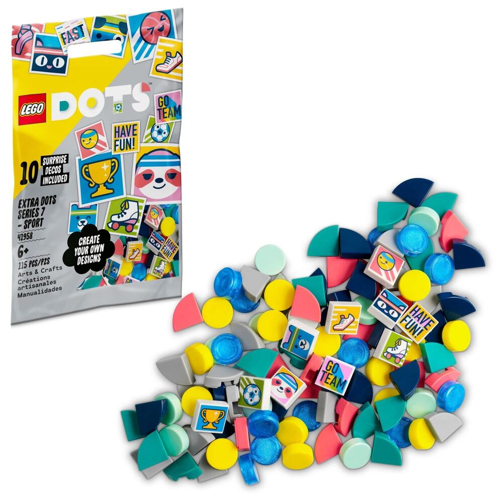 Lego Dots Extra Dots Series 7 Sport 41958 Arts & Crafts New In Bag Sealed